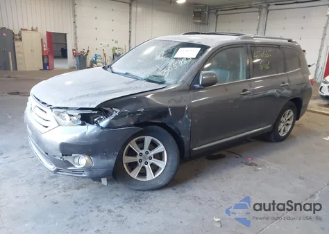 2011 Toyota Highlander Se V6 из США, поврежденный, VIN 5TDBK3EH3BS042519